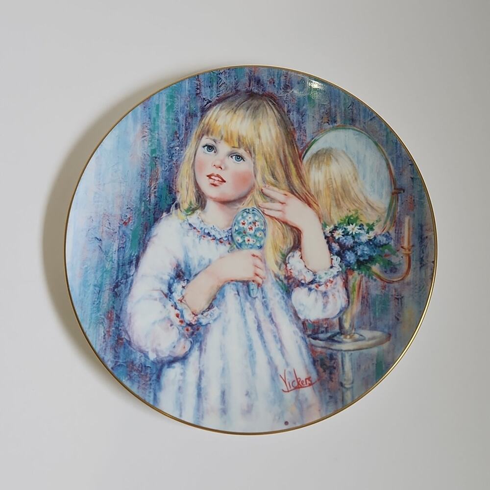 Day Dream Collector's Plate The Blossoming Of Susan #1043 Wedgwood Bone China